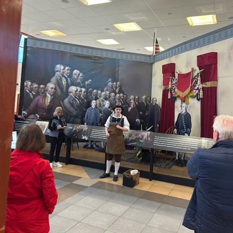 Photo of the Chasing Liberty Exhibit