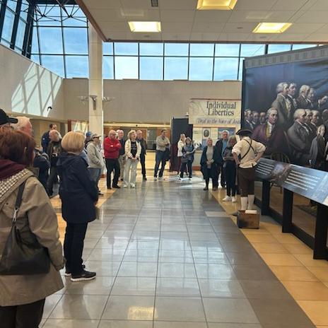 Photo of the Chasing Liberty Exhibit